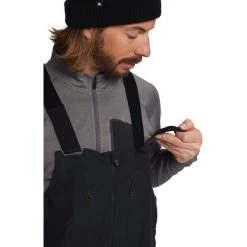 Burton Cyclic Bib Pants Gore-Tex Men true black -Ski Pants Shop burton cyclic bib pants gore tex men true black 5