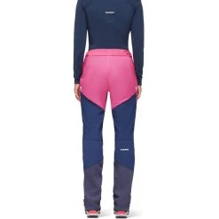 Mammut Aenergy IN Hybrid Pants Women pink/marine -Ski Pants Shop mammut aenergy in hybrid pants women pink marine 4